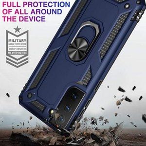 Case for Samsung Galaxy S21 5G Rugged Military Grade Anti-Drop KickStand PC+TPU